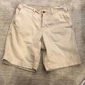 Men’s American Eagle shorts.  32” waist,  9” inseam.  Khaki